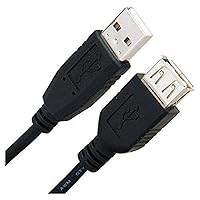 Link Depot USB-6-MF-BK 6' USB Extension Cable