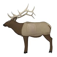 Glen Del Half-Scale Elk 3D Archery Target (G76000),Brown