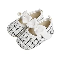 Toddler Girl Shoes Size 9 Infant Girls Single Shoes Plaid Bowknot First Walkers Shoes Toddler Sandals Princess Shoes Infant Outfit