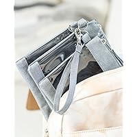 Diaper Bag Organizing Pouches Set of 3 Diaper Bag Packing Cubes, Diaper Bag Organization, Clear Pouches for Organizing