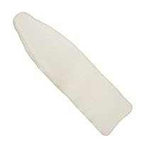 Ritz Professional Heavyweight Ironing Board Pad and Cover Set with Drawstring Closure (Ironing Board Not Included). 100% Natural Cotton Cover and Pad. Fits Standard Sized 54” Ironing Boards