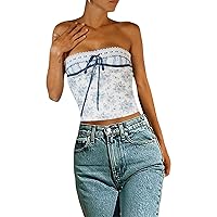 Sexy Y2k Tube Top Backless Tops Camisole for Women Spaghetti Strap Summer Crop Tops Party Club Night Clothing