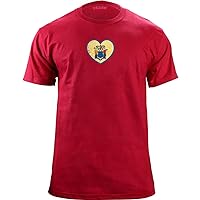 Original New Jersey State Flag Heart T-Shirt