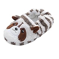 Boys Size 7 Shoes Childrens Girl Cotton Slippers Cute Stereoscopic Cartoon Animals Toddler Shoes Girls Size 7
