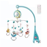 Merry, Crib Toy, Baby Merry, Musical Box, 360 Rotation, Music, Projection, Remote Control, Newborn, Toy, Educational Bedding, Easy Sleep, Baby Gift Music, Sleeping Supplies