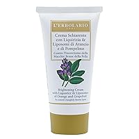 L'Erbolario Brightening Cream - Face Cream for Dark Spots - Vitamin C Increases Skin Radiance - Leaves Skin Soft and Smooth - Provides Moisture for Glowing Finish - Paraben Free - 1.6 oz