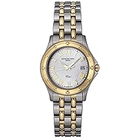 Raymond Weil Women's 5390-STP-00308 Tango 18k Gold-Plated and Stainless Steel Watch