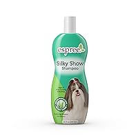 Espree Silky Show Shampoo For Dogs and Cats | Improves Texture & Shine | Made with 100% Organically Grown Aloe Vera | 20 Ounces