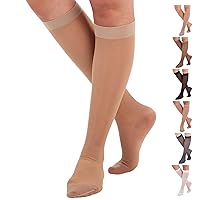 Sheer Women's Knee-Hi Medium Support 15-20 mmHg