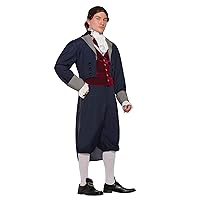 Forum Men's Thomas Jefferson Patriotic Costume, As Shown, STD