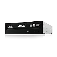 ASUS BW-16D1HT - ultra-fast 16X Blu-ray burner with M-DISC support, black