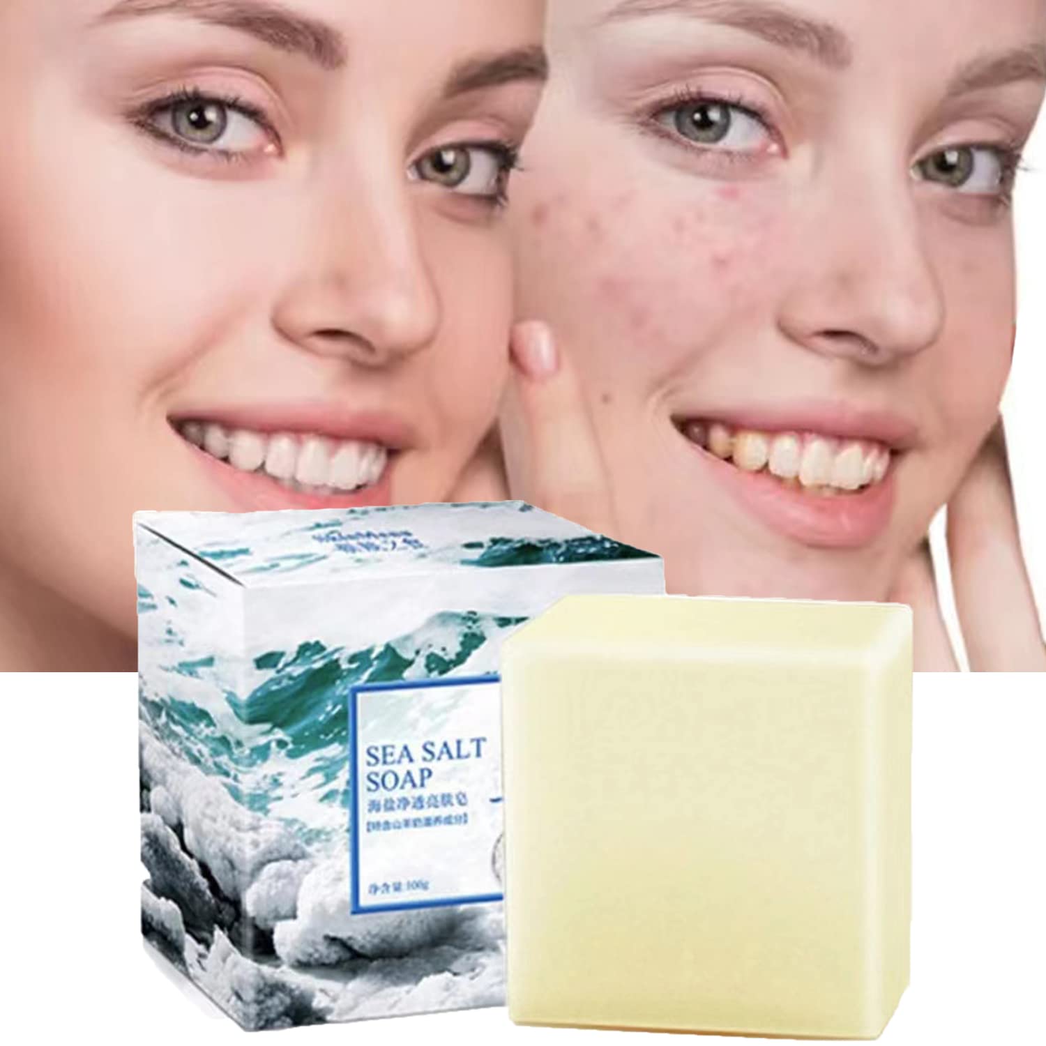 Mua Soap With Sea Salt Natural Goat'S Milk For Face Dry And Natural Oily  Skin, All Skin Types, Face Wash Body Wash Skincare Trên Amazon Mỹ Chính  Hãng 2023 | Giaonhan247