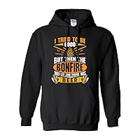 City Shirts I Tried To Be Good But Then The Bonfire Was Lit And Beer DT Sweatshirt Hoodie