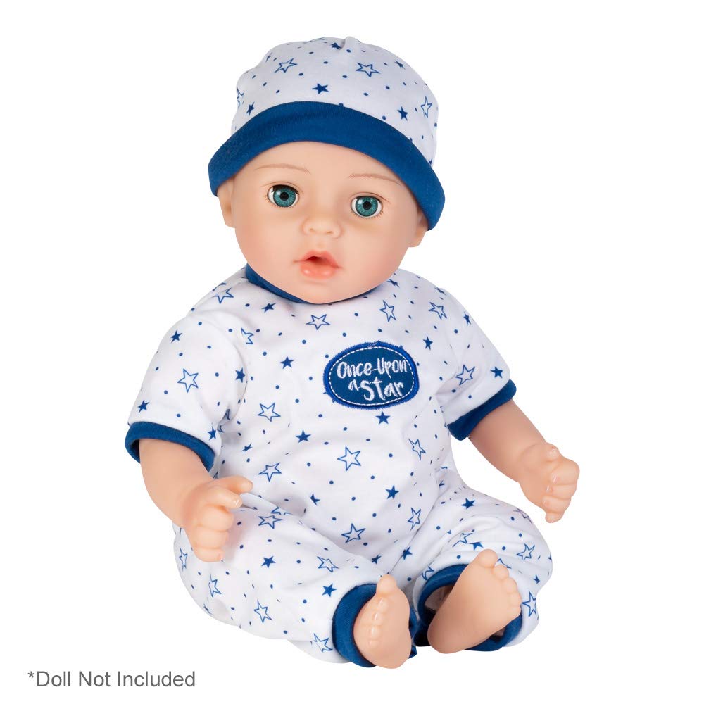 Adora Baby Doll Clothes & Accessories Adoption Fashion Once Upon A Star, Fits Most 16 inch Baby Dolls, Blue