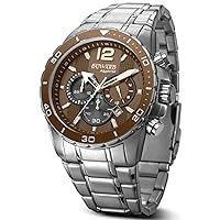 aquastar Rate Mens Analog Japanese Automatic Watch with Stainless Steel Bracelet D95512.00