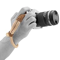 MegaGear SLR, DSLR Camera Cotton Wrist Strap, Cinnamon (Model: MG1785)
