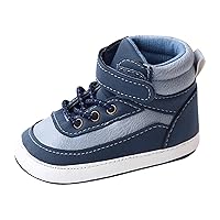 Toddler Size 5 Shoes Spring and Summer Children Infant Toddler Shoes Boys and Girls Sports Shoes Flat Bottom High Top Comfortable Solid Color Casual Style Girl Shoes 7c