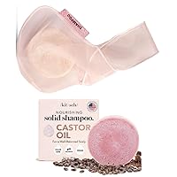 Kitsch Bottle Free Beauty Soap Bar Bag & Castor Oil Shampoo Bar with Discount