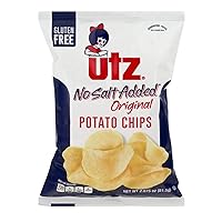 Potato Chips, No Salt Added, 2.875 Oz Bags (Pack of 4)