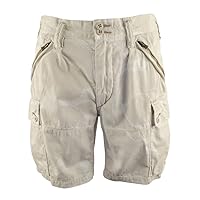 Men's Straight Fit Camo Cargo Shorts-C-28W