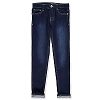 Real Love Girls' Faded Stitch Jeans