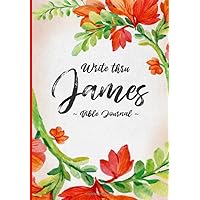 Write Thru James | Bible Journal (Journal through the Bible - Orange Flower Series) Write Thru James | Bible Journal (Journal through the Bible - Orange Flower Series) Paperback