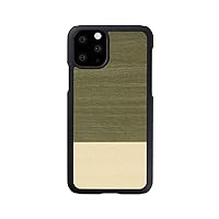 Man&Wood I16837i58R iPhone 11 Pro Natural Wood Case, Einstein Wood, 5.8 Inches, iPhone Back Cover, Japanese Authorized Dealer