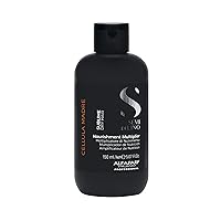 Alfaparf Milano Semi di Lino Sublime Cellula Madre Nourishing Multiplier - Nutrient-Rich Hair Treatment - Use with Beauty Genesis to Create a Hydrating Hair Gel for Healthy, Shiny Hair (5.07 fl oz)