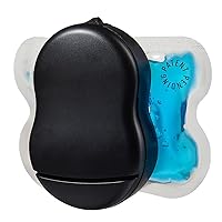 Buzzy: As Seen On Shark Tank Personal Vibrating Ice Pack for Sharp Pain Relief – Non Invasive Pro Cold Pad Device, Solution for Need Pain– Best Quick After Tattoos, Black