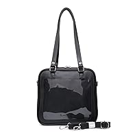 Lanpet Ita Bag Backpack Purse PU Crossbody Messenger Bag JK Uniform Shoulder Bags Pins Display Bag 3Way Use Daypack