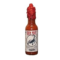 Red Tail Scorpion Hot Sauce Wax Sealed Gift Set Red Tail Scorpion Sauce Trinidad Moruga