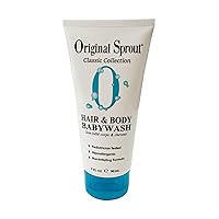 Original Sprout Baby Shampoo and Body Wash |Hair and Bodywash Sensitive Skin, Travel Size 3 oz. Bottle