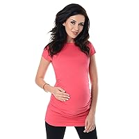 Plain Cotton Top Pregnancy T-Shirt Tee for Pregnant Women 5025