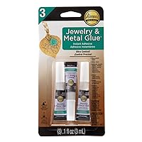 Aleene's 94830 Jewelry & Metal Glue 3/Pkg, 1oz
