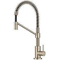 KRAUS Bolden Single Handle Drinking Water Filter Faucet for Reverse Osmosis or Water Filtration System in Spot-Free Antique Champagne Bronze, FF-104SFACB