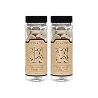 JayeonHanal 2Pack Seafood Broth Tablet Type 90g(3g x 30pcs) Seafood & Vegetable Stock Dashi Ingredients Freeze-Dried 100% for Nutrition No MSG Umami Savory Taste Aromatic Easy-to-Carry Coin Type 자연한알