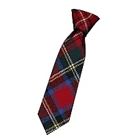 Boys All Wool Tie Woven And Made in Scotland in Charles Edward Stewart Modern Tartan