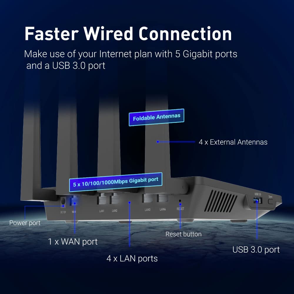 GL.iNet GL-AXT1800 (Slate AX) Pocket-Sized Wi-Fi 6 Gigabit Travel Router & GL.iNet GL-AX1800(Flint) WiFi 6 Router