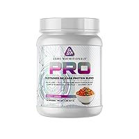 Core Nutritionals Pro Sustained Release Protein Blend, Digestive Enzyme Blend, 25G Protein, 2G Carb, 28 Servings (Fruity Cereal)