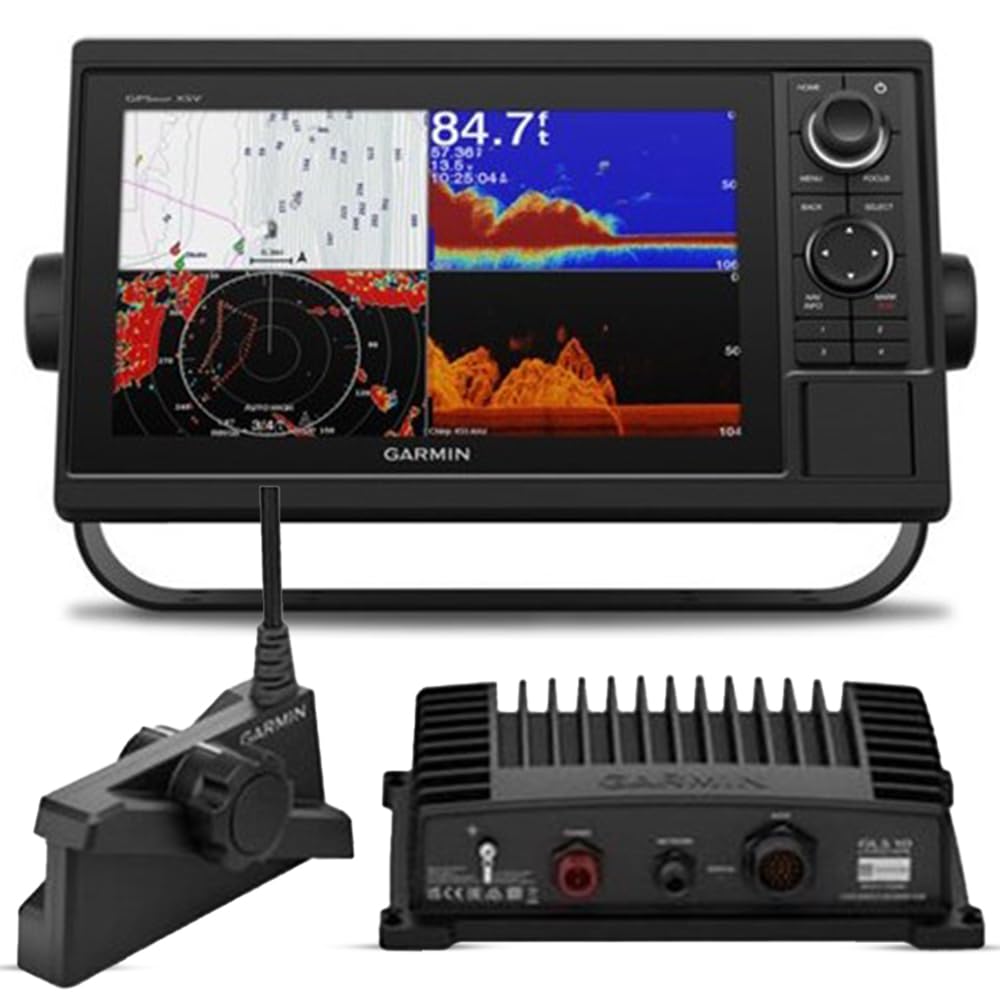 Garmin GPSMAP 1022 LiveScope Plus Bundle with LVS34 Transducer - Advanced Marine Navigation System