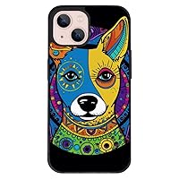 Funny Dog iPhone 13 Case - Trendy Phone Case for iPhone 13 - Fantasy iPhone 13 Case Multicolor