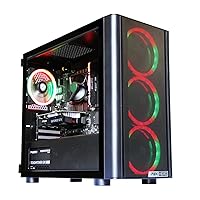 ZOTAC MEK Hero G3 Gaming Desktop A5536 AMD Ryzen 5 5500 6-Core/12-Thread Processor, 16GB 3200 MHz DDR4, NVIDIA GeForce RTX 3060 8GB, 500GB M.2 NVMe SSD WiFi + Bluetooth,Black