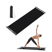Slide Board for Working Out, Sliding Board with Sliding Booties, Slide Board Hockey with End Stops 78.7