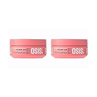 Schwarzkopf Professional OSiS+ Pump Up Multi-Use Volume Hair Paste 2.8 oz | Added Volume with Medium Hold | Root Lift | All Hair Types, 2-Pack
