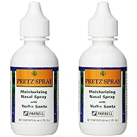 Moisturizing Saline Nasal Spray with Yerba Santa, 1.7 Fluid Ounce (Pack of 2)