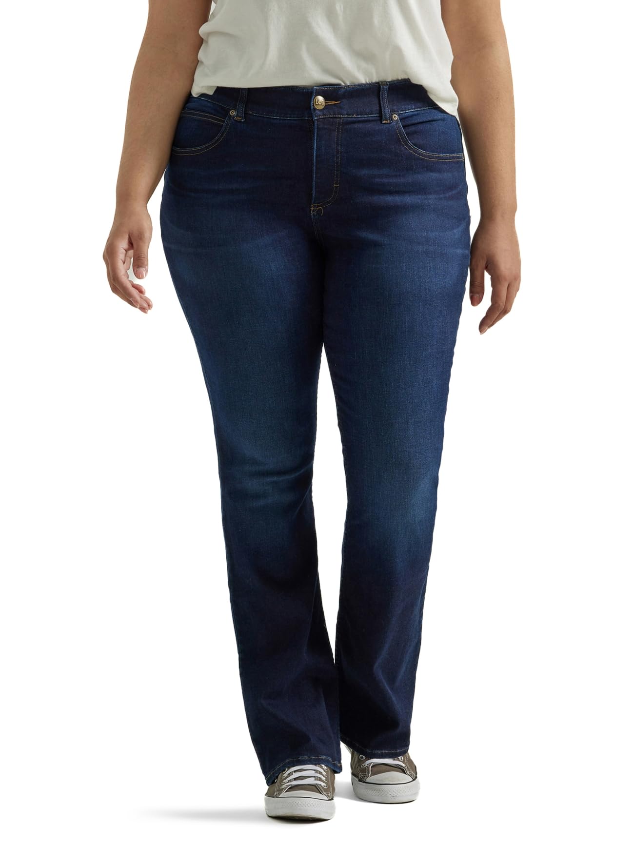 Lee Women's Plus Size Ultra Lux Comfort with Flex Motion Bootcut Jean