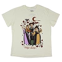 Disney Men's Hocus Pocus Witch Trio Witchful Thinking Graphic Print T-Shirt