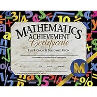 Hayes Mathematic Achievement Certificate, 8.5