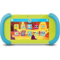 ematic PBS Kids PBKRWM5410 Playtime Pad 7-Inch HD Kids Tablet with Bluetooth and Front and Back Cameras,Green