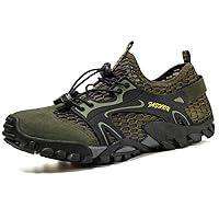 Men's Walking Water Shoes Lightweight Breathable Hiking Shoes Beach Shoes Water Sports